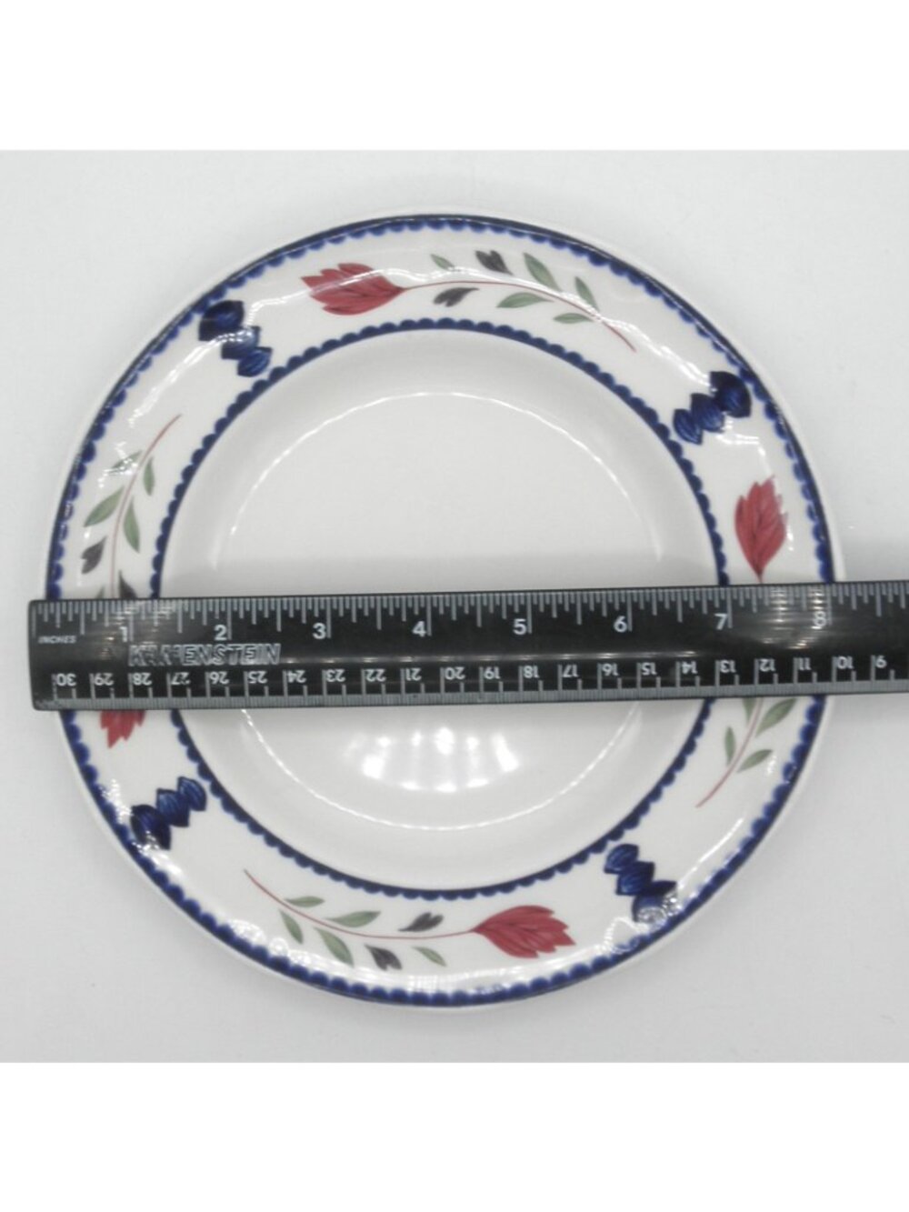 Lancaster by Adams China 8 Inch Salad Plates Set of 6 Pattern Code: ADALAN - Picture 4 of 6